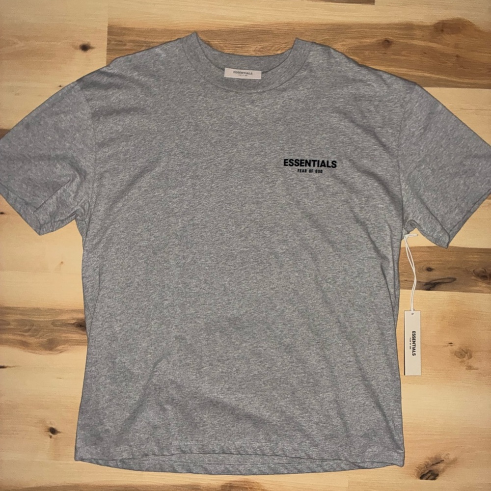 Essentials Dark Oatmeal Tee